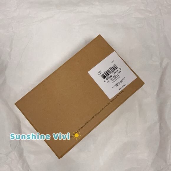 NEW COACH 75479 Black Calf Leather 3 In 1 Card Case Money Clip Gift Box - Picture 5 of 9